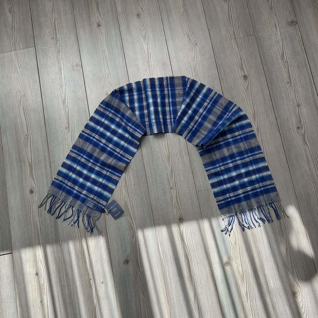 Johnstons Of Elgin NWT! Johnston Of Elgin 100% Cashmere Tartan Scarf Size ONE SIZE - 5 Thumbnail