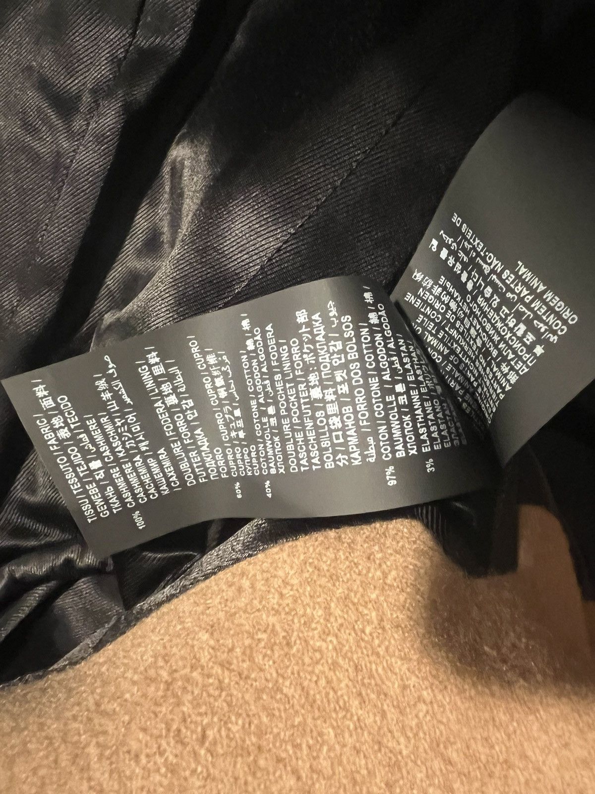Saint Laurent Paris Saint Laurent men’s cashmere coat. 50/40. $3690 Size US M / EU 48-50 / 2 - 11 Thumbnail