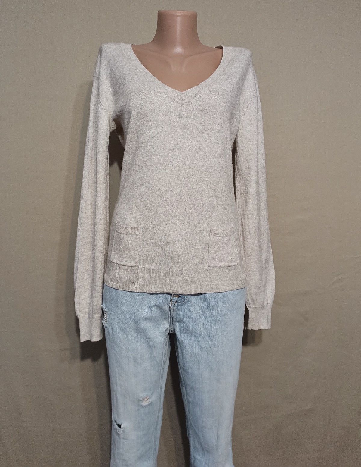 Sandro SANDRO Paris Beige Wool Women’s Sweater Size 2 M Size M / US 6-8 / IT 42-44 - 5 Thumbnail