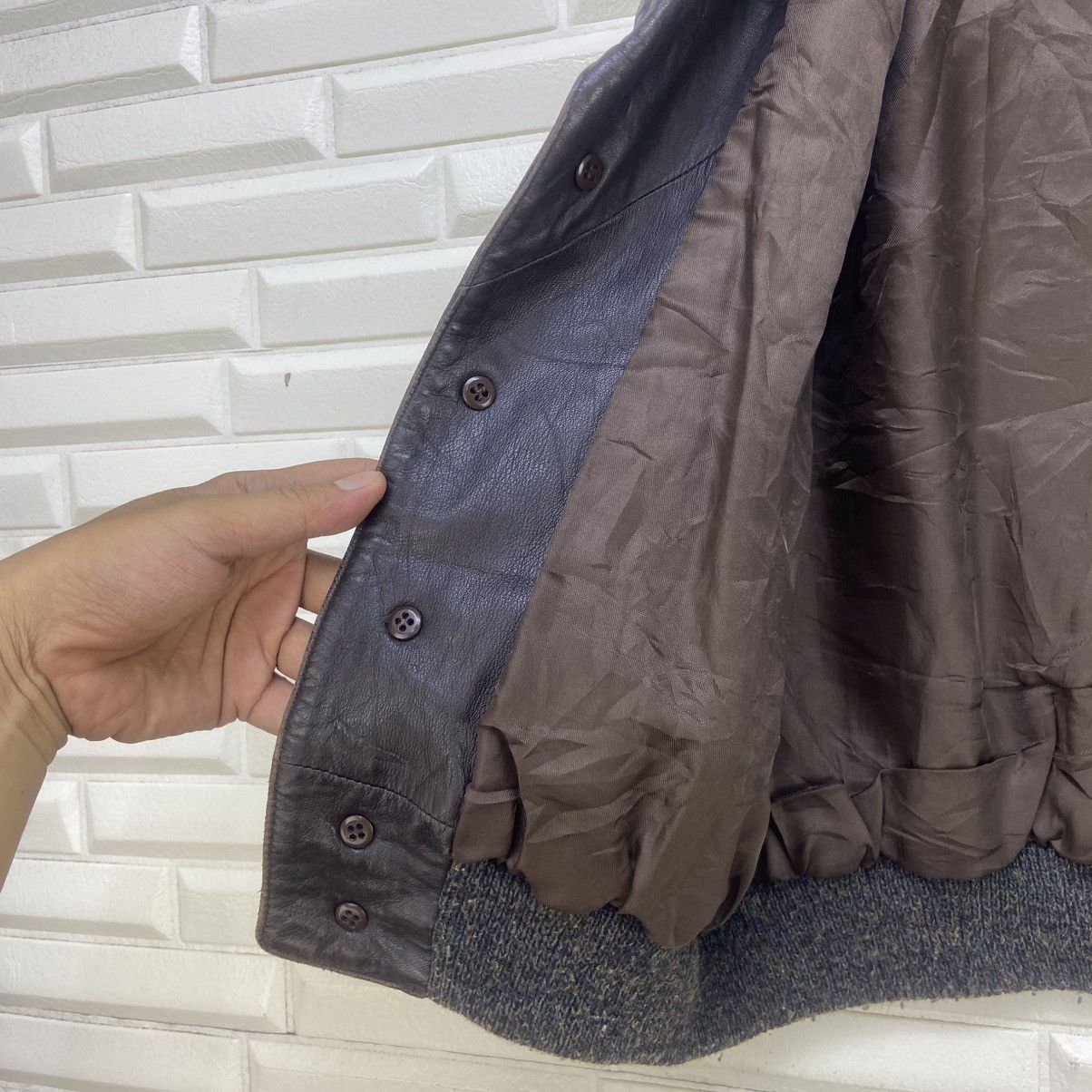 Genuine Leather × Vintage Vintage Asia by Nesti & Co Leather Vests Size US S / EU 44-46 / 1 - 16 Thumbnail