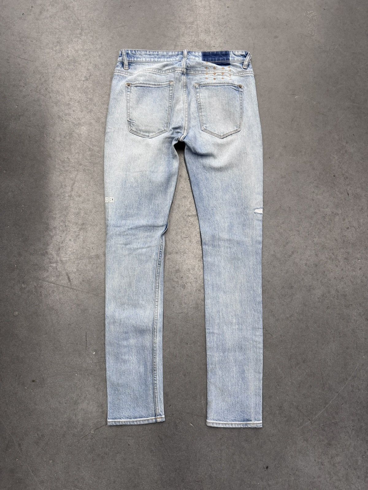 Ksubi Ksubi Van Winkle The Streets Stitched Denim Jeans Size US 30 / EU 46 - 2 Thumbnail