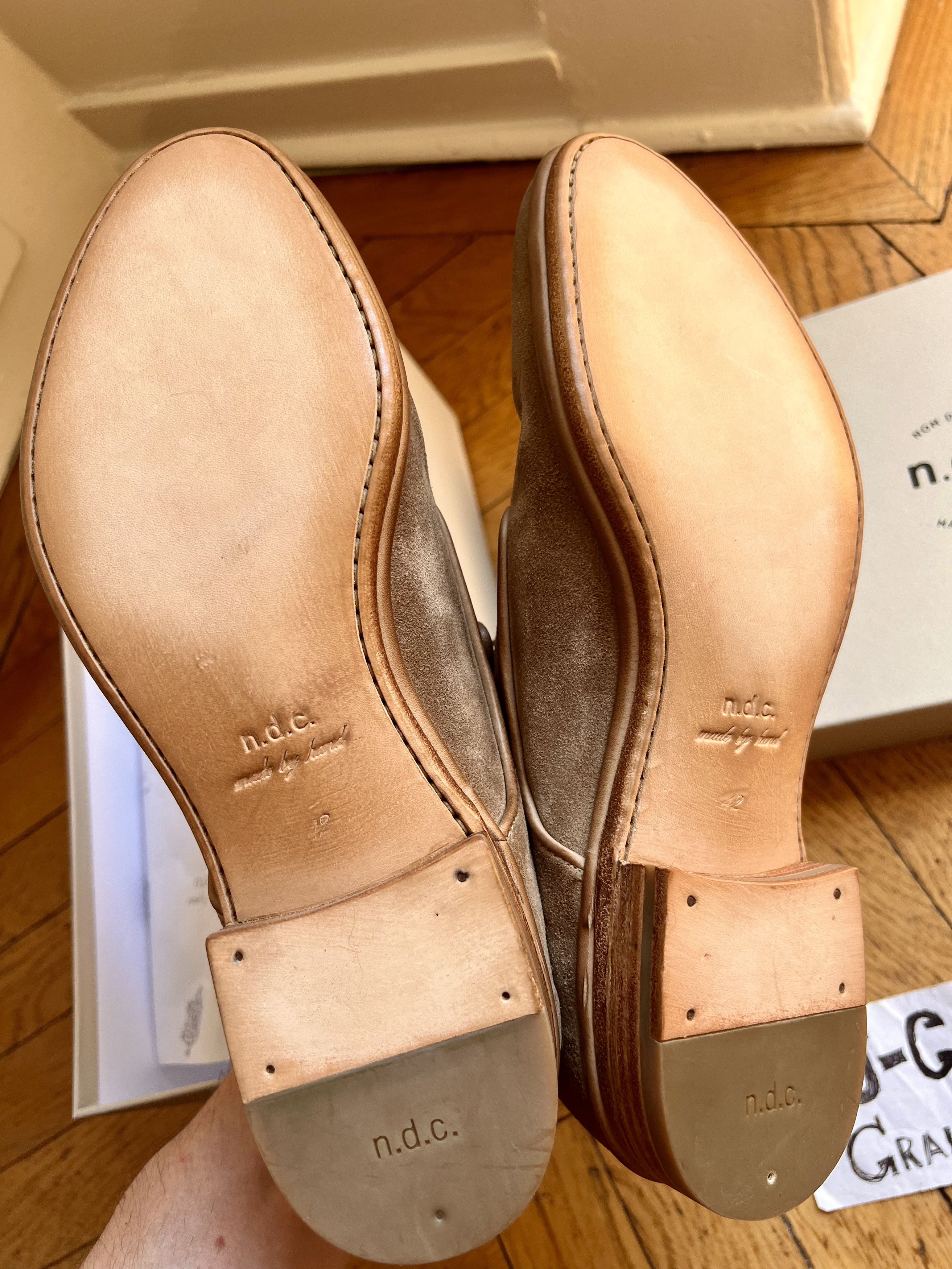 n.d.c. made by hand Handmade Alonzo Antilop model by NDC Size US 9 / EU 42 - 11 Thumbnail