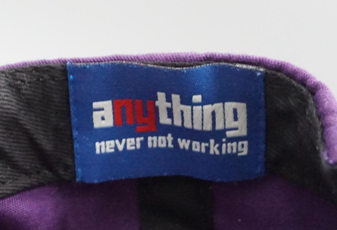 Anime 00's Anything キャップ USA製 オールドスケート ビンテージ Size US XXS / EU 40 - 4 Thumbnail