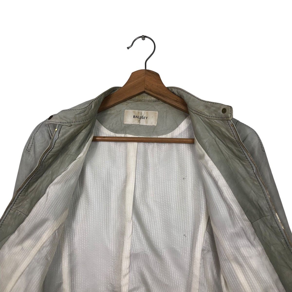 Japanese Brand 📌Vintage Cropped Leather Biker Jacket Ballsey Size US M / EU 48-50 / 2 - 15 Thumbnail