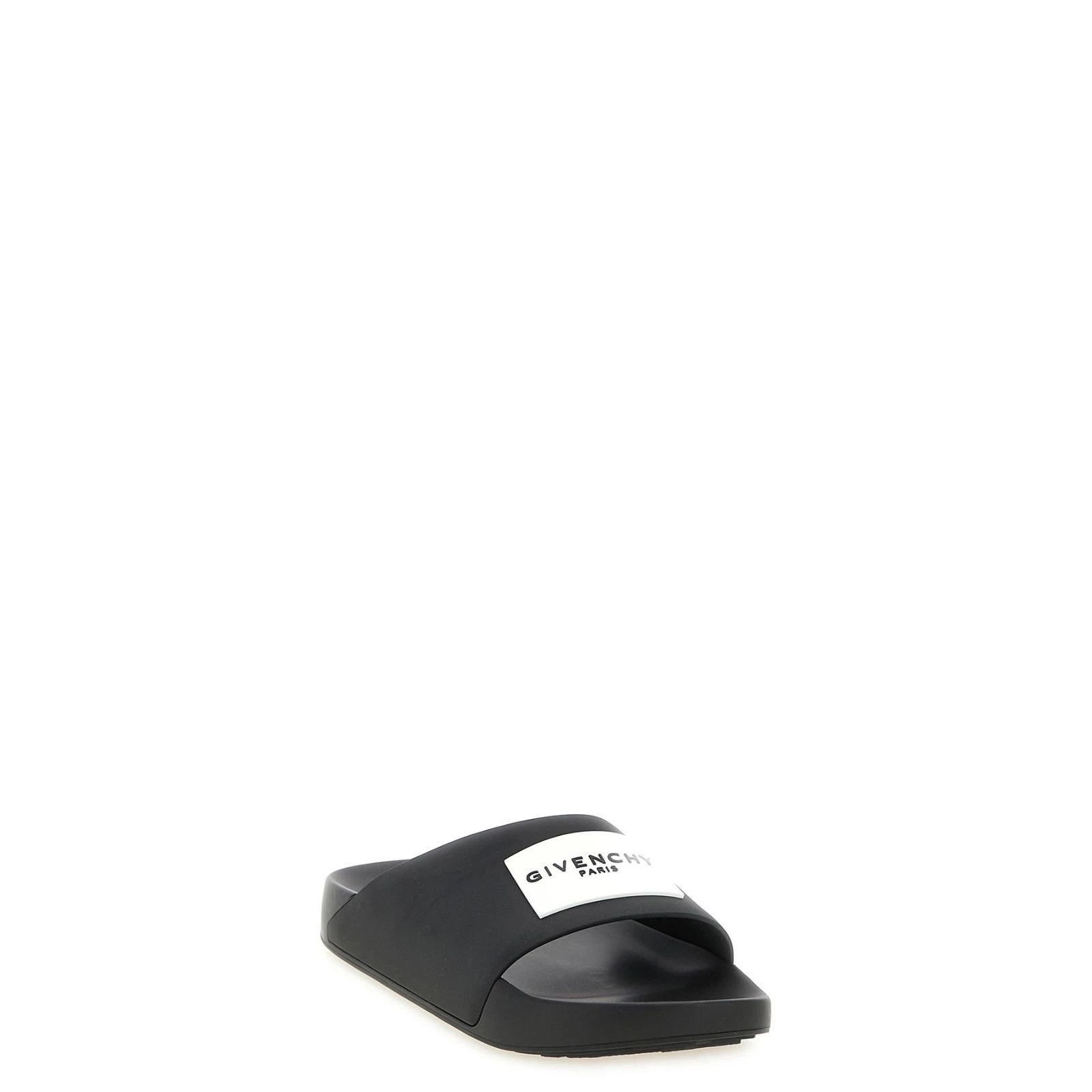 Givenchy GIVENCHY Label Black Rubber Slides New & Authentic (Men's si Size US 7 / EU 40 - 2 Thumbnail