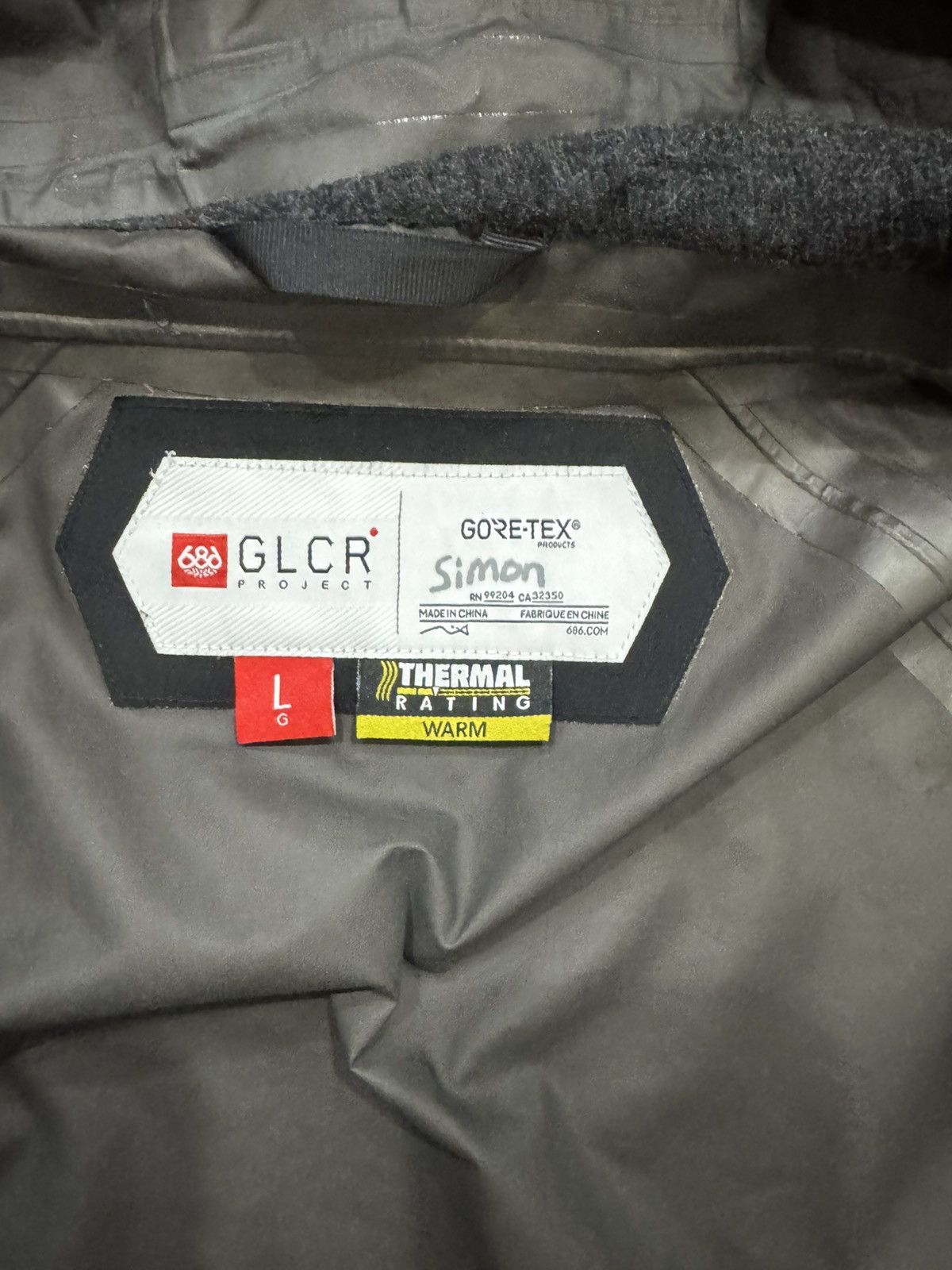 686 686 Mens Large GoreTex Unbound Black Jacket Size US L / EU 52-54 / 3 - 12 Thumbnail