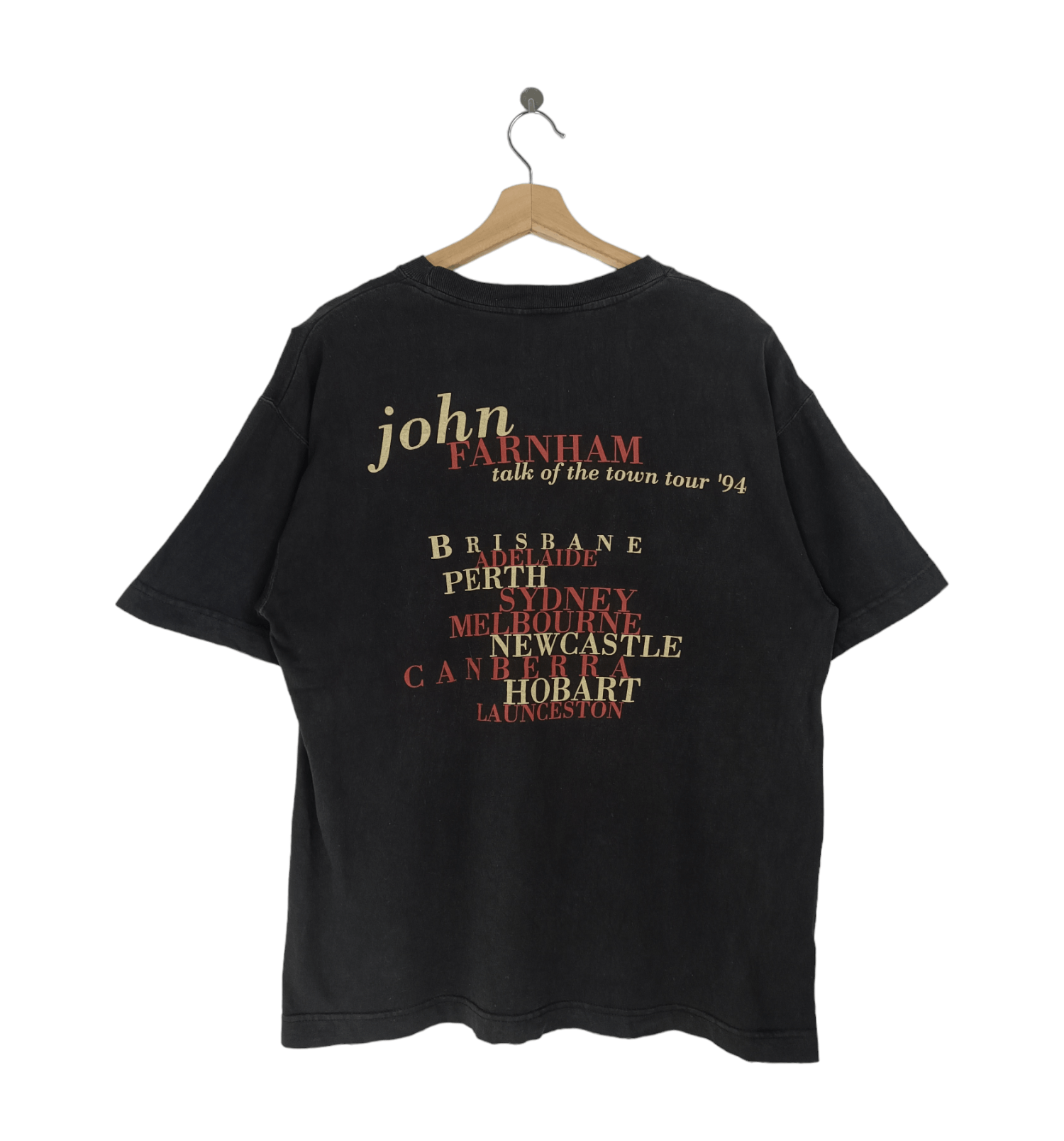 Band Tees VINTAGE '94 JOHN FARNHAM TALK OF THE TOWN TEE aussie celine Size US L / EU 52-54 / 3 - 2 Thumbnail