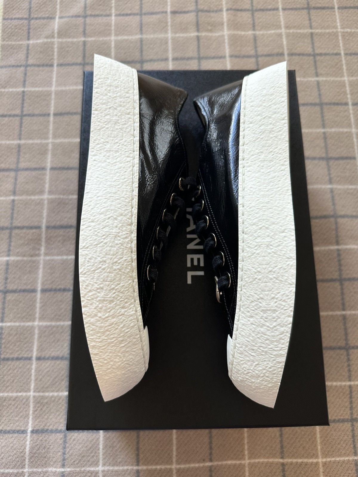 Chanel Chanel sneaker Black 38.5 Size US 8.5 / IT 38.5 - 4 Thumbnail