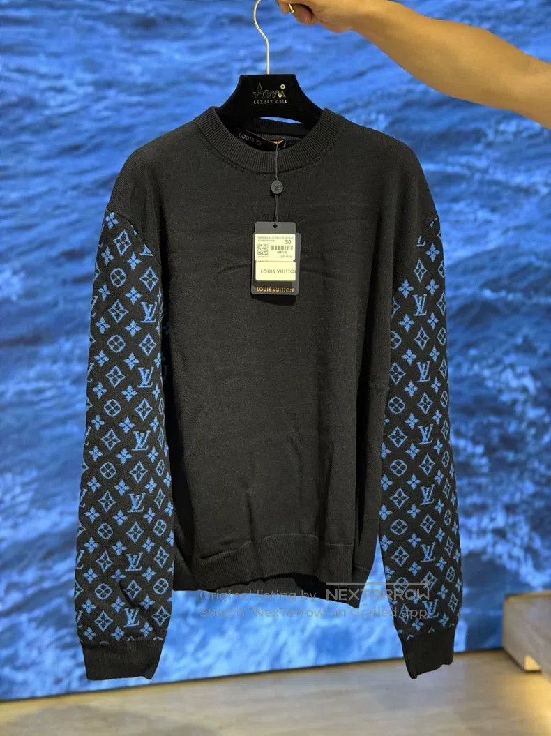 Louis Vuitton Louis Vuitton Long Sleeve Sweater with Full Print on Cuff Size US S / EU 44-46 / 1 - 1 Thumbnail
