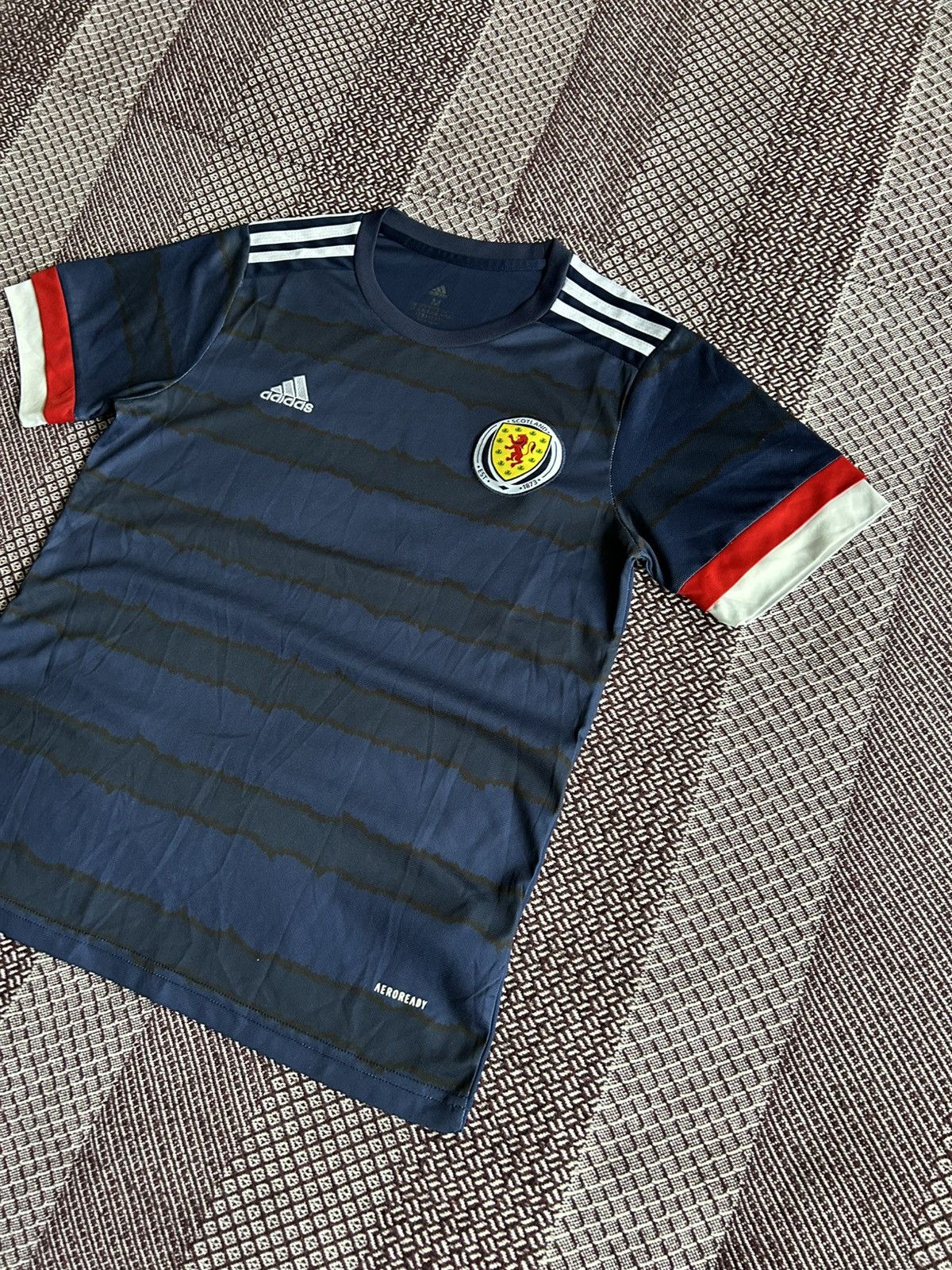 Adidas Adidas Scotland Traning T-shirt Jersey Season 21/22 Size M Size US M / EU 48-50 / 2 - 2 Thumbnail