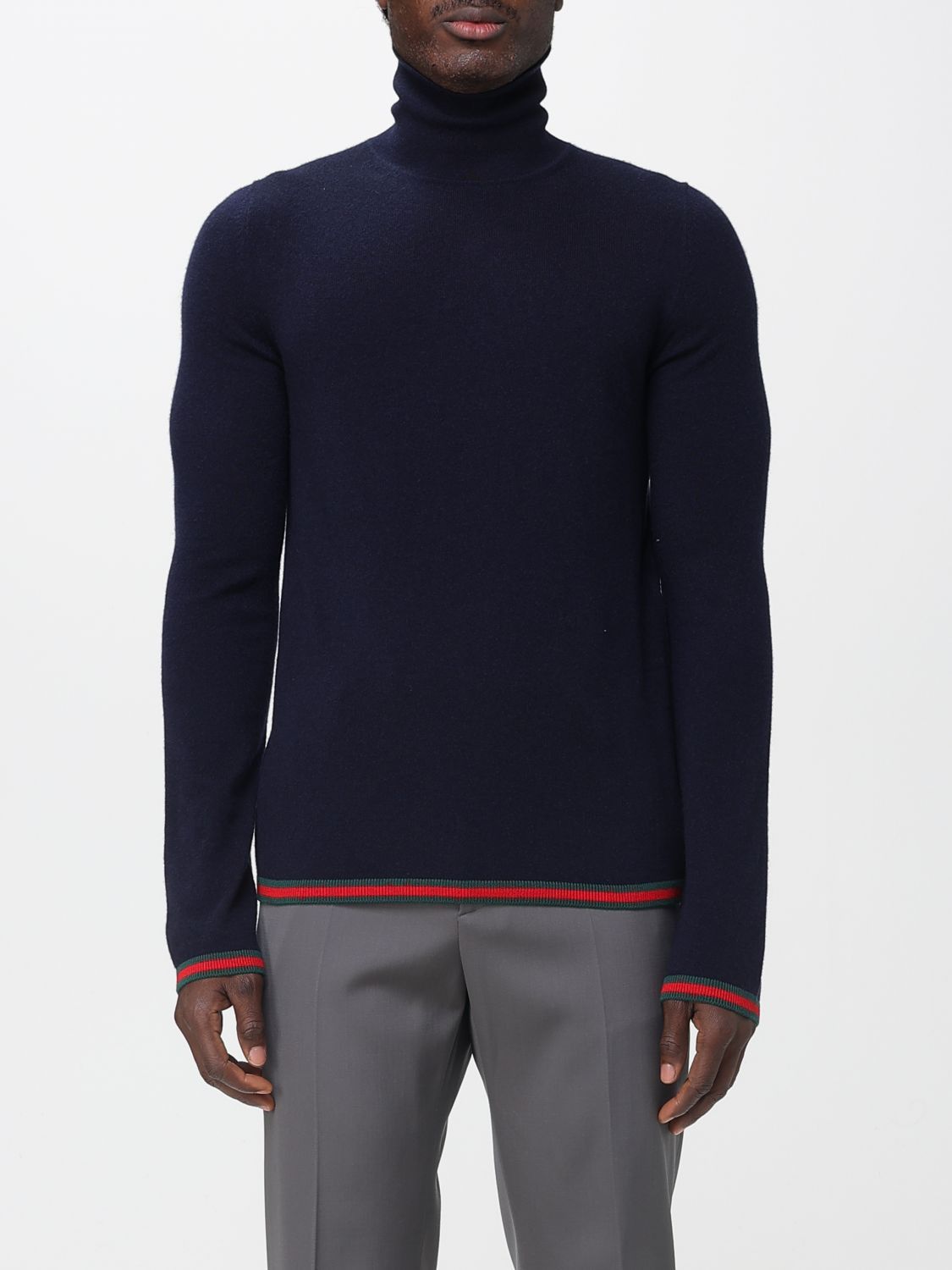 Gucci Gucci Sweater Men Blue Size US XXL / EU 58 / 5 - 1 Thumbnail