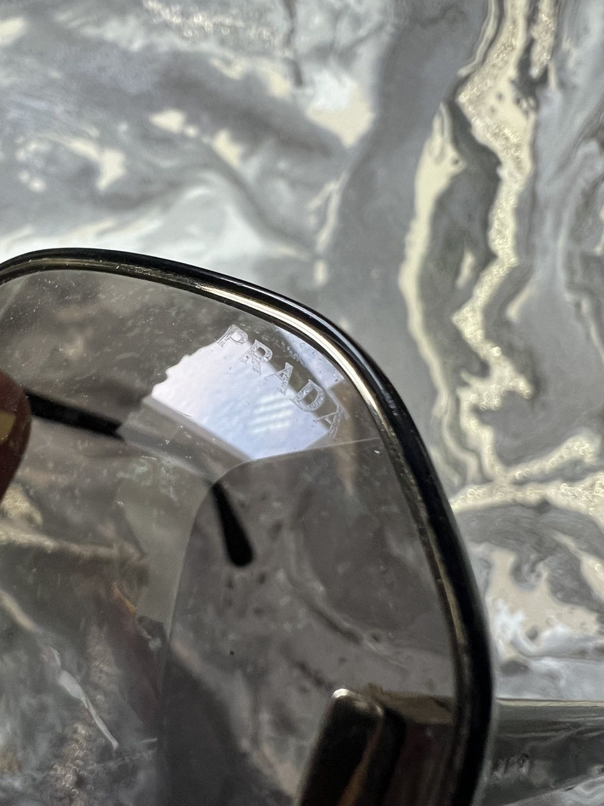 Miu Miu × Prada Prada vintage oversized sunglasses Size ONE SIZE - 3 Thumbnail