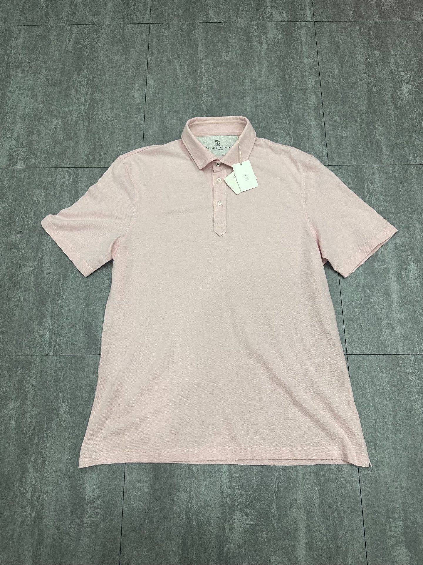 Brunello Cucinelli Brunello Cucinelli Pink T-Shirt L Women Size L / US 10 / IT 46 - 1 Thumbnail