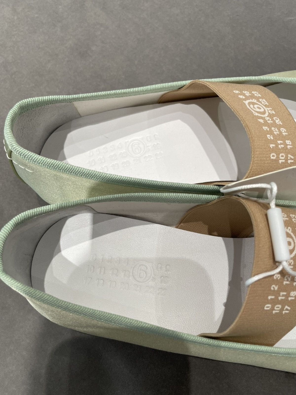 Maison Margiela LN MM6 ballet shoe Anatomic light green - 37.5 Size US 7.5 / IT 37.5 - 6 Thumbnail