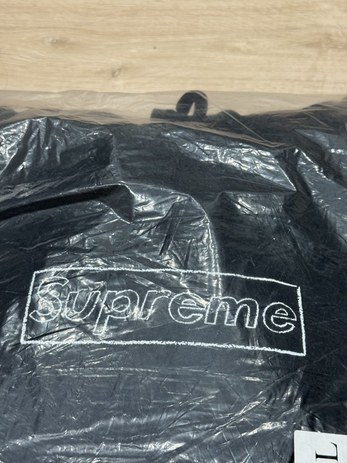 Kaws × Supreme Supreme Kaws Box Logo Hoodie (Chalk Logo Hoodie) Size US XXL / EU 58 / 5 - 3 Thumbnail