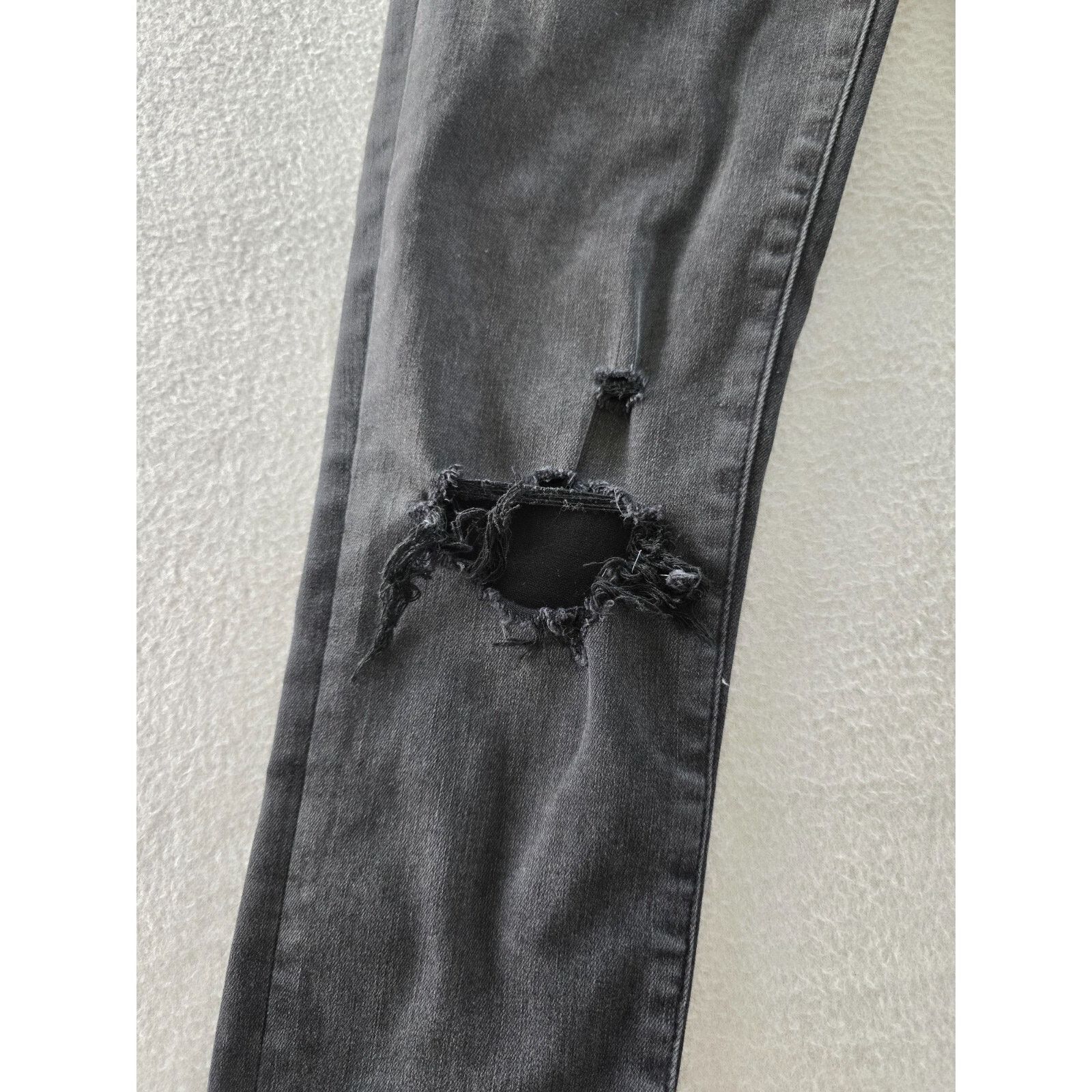 Abercrombie & Fitch Abercrombie & Fitch Skinny Jeans Womens Size 27 Black High Size 27" / US 4 / IT 40 - 6 Thumbnail