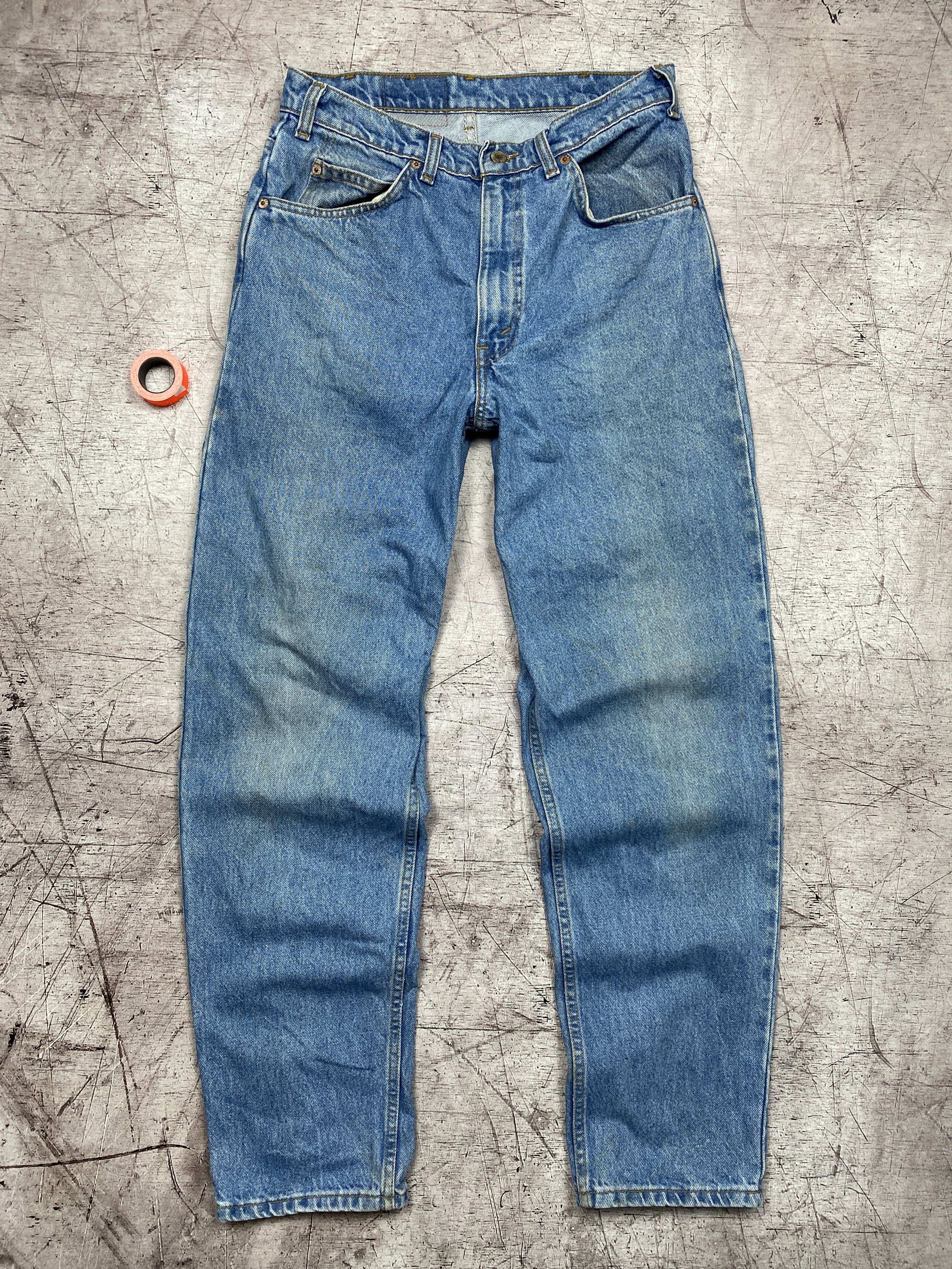 Levi's × Levi's Vintage Clothing × Vintage Levis 634 Vintage Mens Orange Tab Denim Pants Jeans Size US 32 / EU 48 - 6 Thumbnail