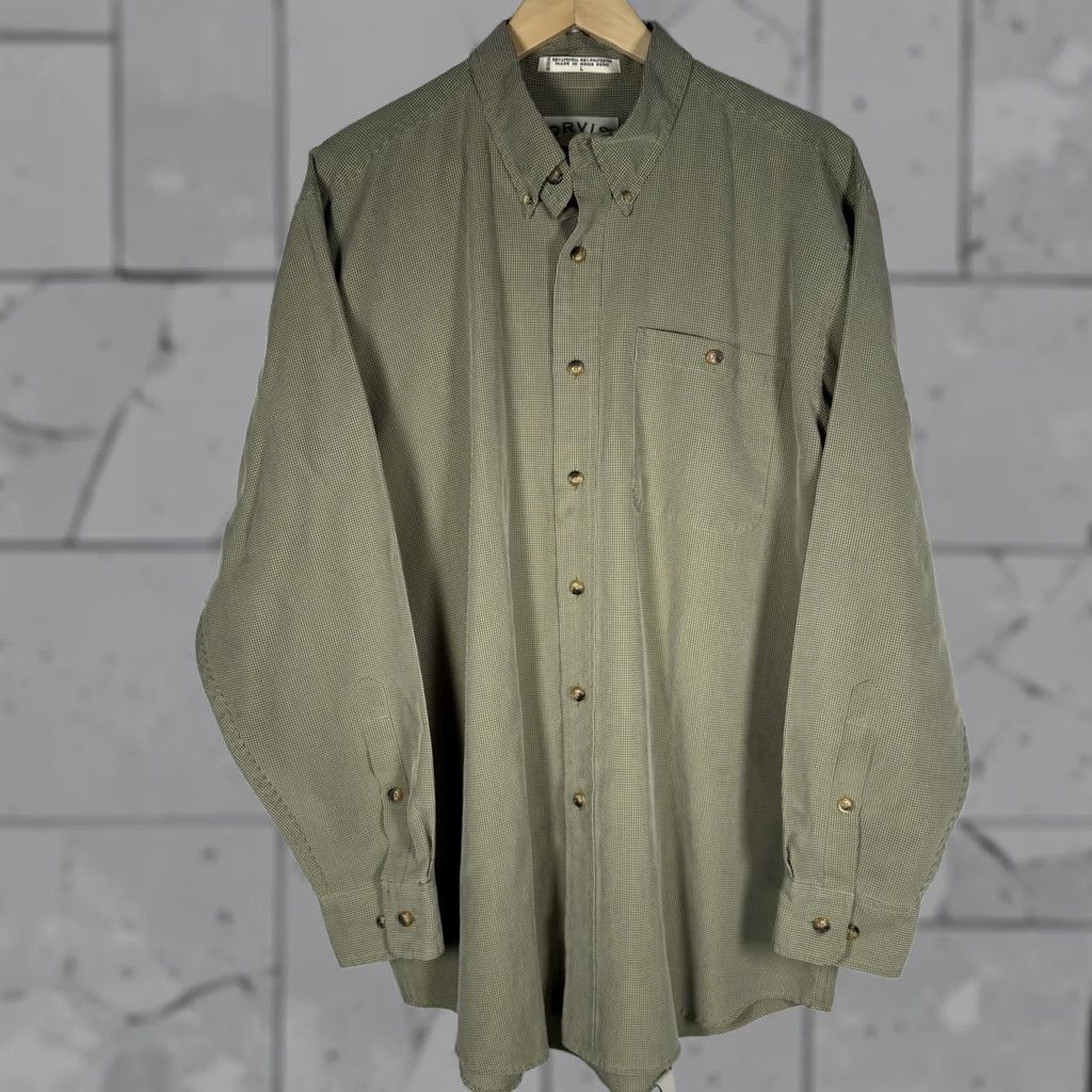 Orvis Orvis Shirt Mens Size L Long Sleeve Button Down Lyocell Blend Checkered Hka Size US L / EU 52-54 / 3 - 1 Thumbnail