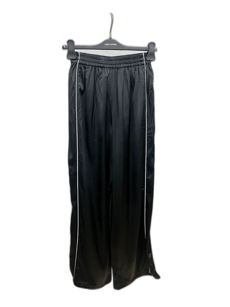 Balenciaga Balenciaga Black Striped Casual Pants Size US 30 / EU 46 - 1 Thumbnail