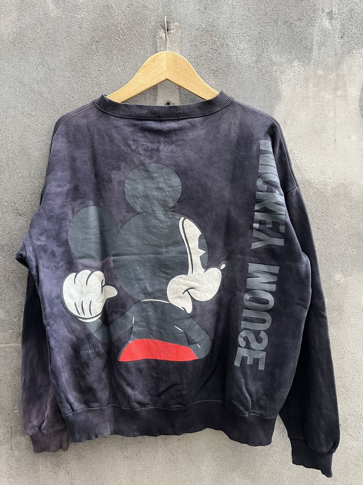 Japanese Brand Vintage Disney Mickey Mouse Faded Sweatshirt Size US XXL / EU 58 / 5 - 2 Thumbnail
