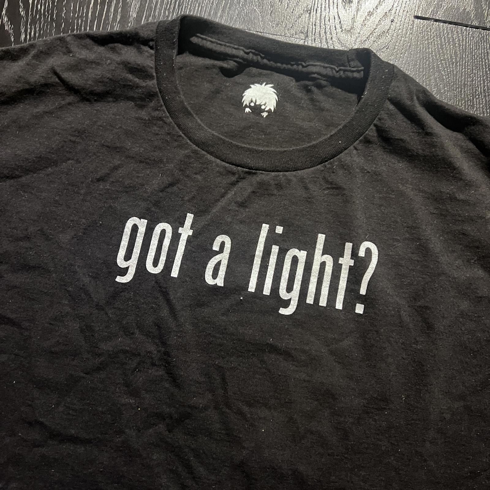 Designer RHB Got a Light? Tee Shirt Black Size US L / EU 52-54 / 3 - 3 Thumbnail