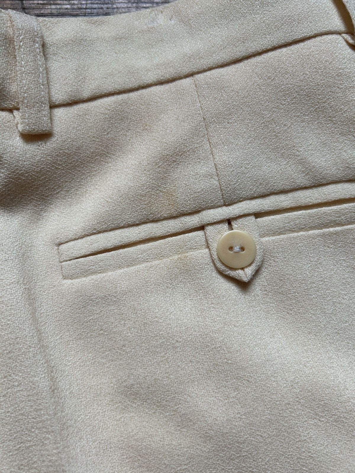 John Galliano FW99 Tailored Wool Trousers Size US 29 - 7 Thumbnail