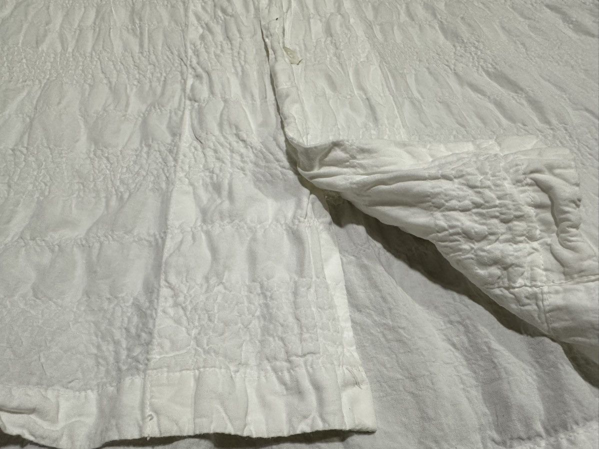 Issey Miyake 🔥Vintage Plantation Issey Miyake Wrinkled Shirt Size US M / EU 48-50 / 2 - 8 Thumbnail