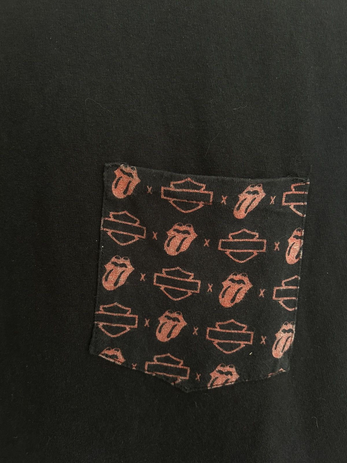 Harley Davidson Harley Davidson x Rolling Stones Pocket Logo T-shirt Size US M / EU 48-50 / 2 - 3 Thumbnail