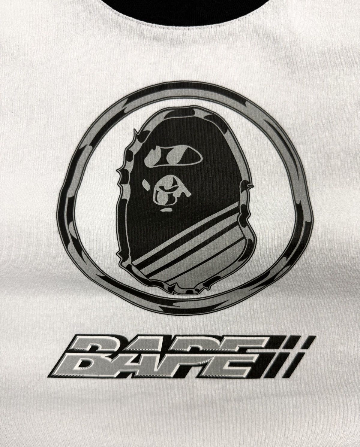 Bape BAPE White Reflective Graphic Tank Top Streetwear Japan Y2K Size US S / EU 44-46 / 1 - 5 Thumbnail