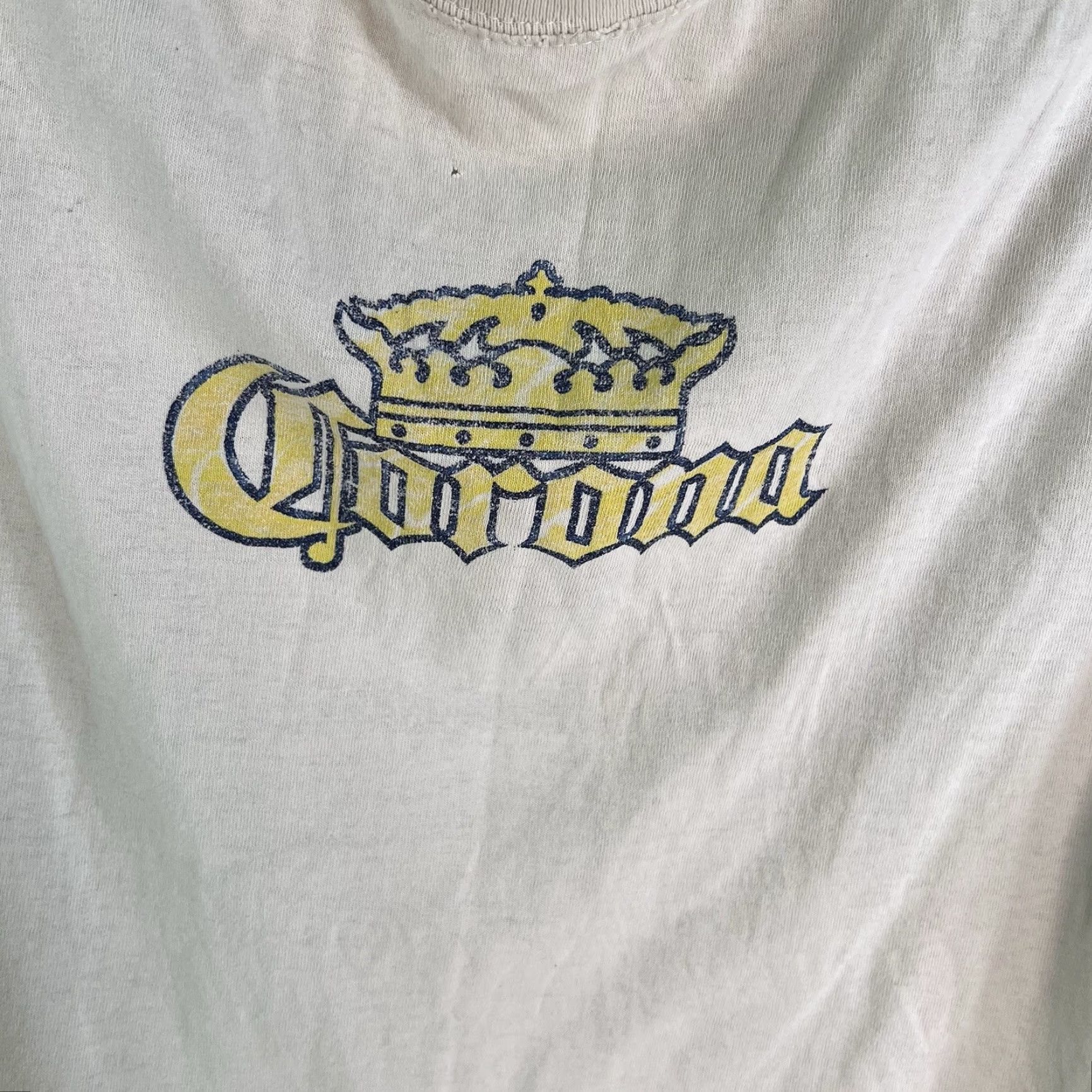 Vintage VINTAGE Corona Tank Shirt Mens M White Graphic Print 90s Beach Beer Logo 2000s Mens Size US M / EU 48-50 / 2 - 4 Thumbnail