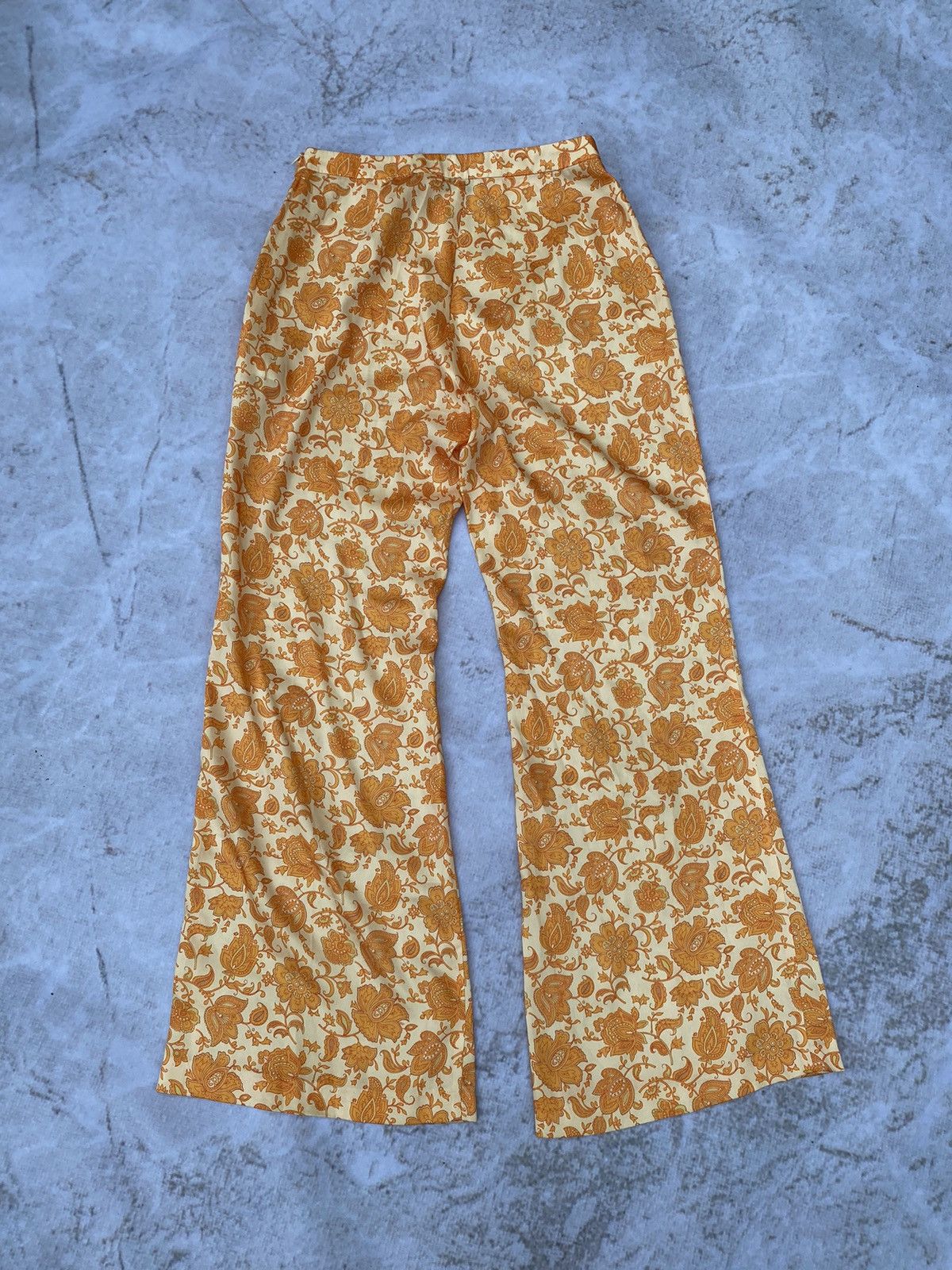 Sandro Sandro Floral Print Beach Pants Luxury Trousers Size 27" / US 4 / IT 40 - 1 Thumbnail