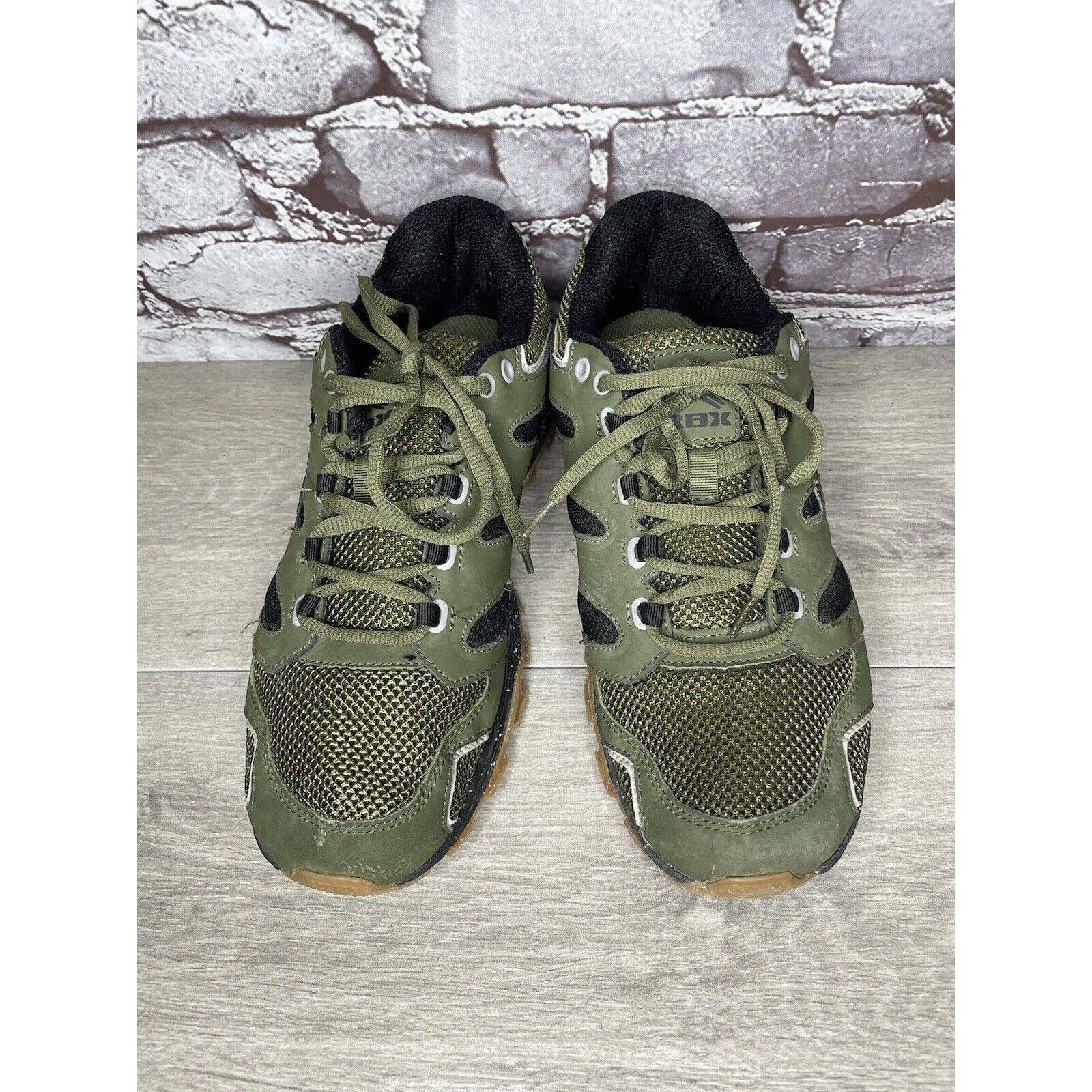 Other RBX Durango 3 Green & Black Athletic Trail Lace Running Shoe Size US 10 / EU 43 - 4 Thumbnail