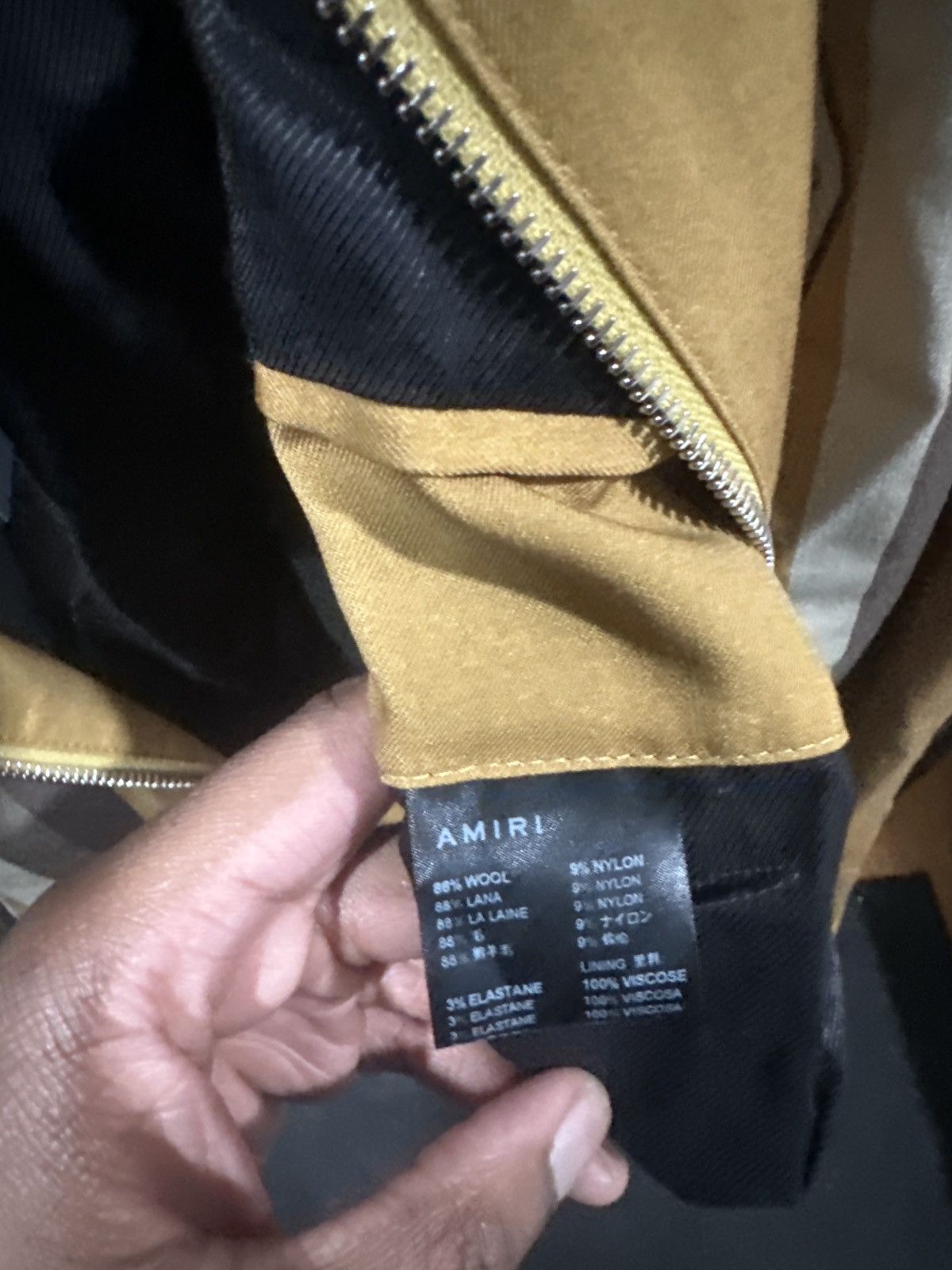 Amiri Amiri chai tea jacket Size US M / EU 48-50 / 2 - 6 Thumbnail