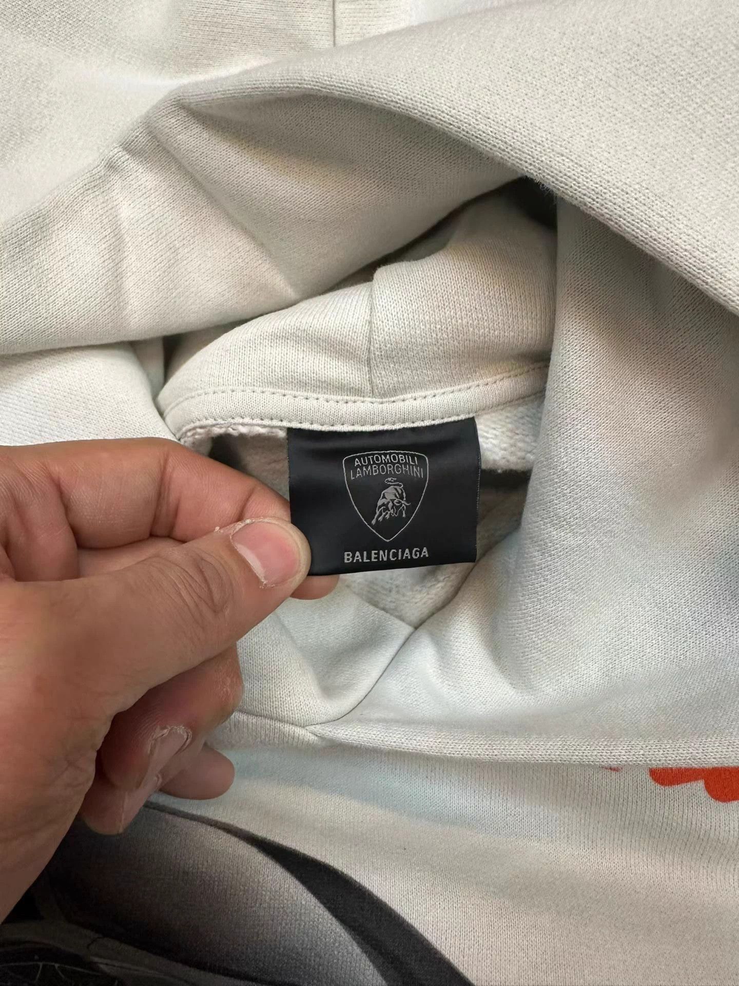 Balenciaga Balenciaga x Lamborghini FW25 Print Hoodie S New Size US S / EU 44-46 / 1 - 3 Thumbnail