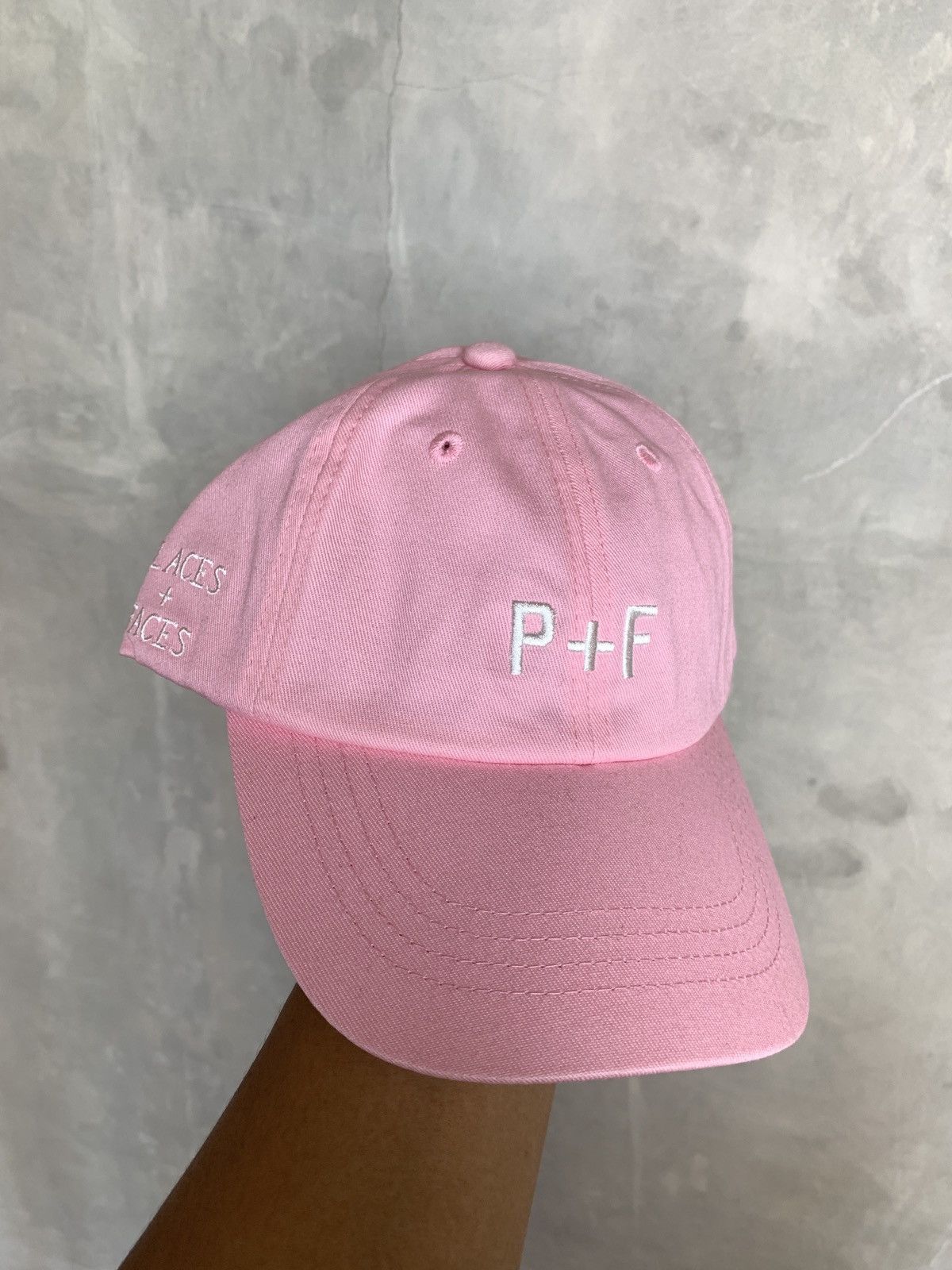 image of Places Faces 2017 Ds Places + Faces Strapback Cap in Pink, Women's