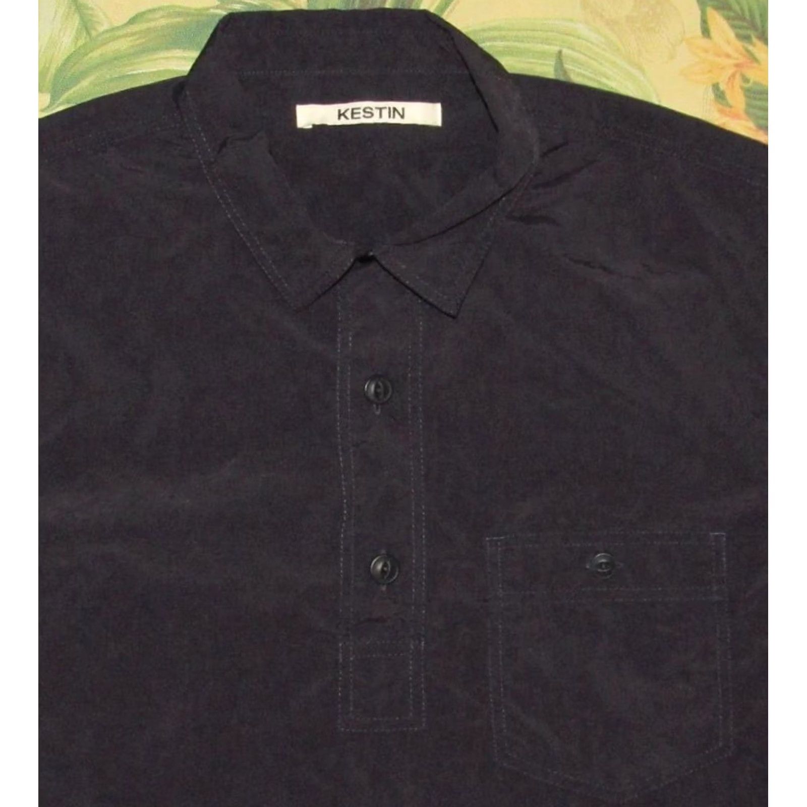 destin KESTIN Blue Short Sleeve Popover Shirt Small Mens XS? Size US S / EU 44-46 / 1 - 2 Thumbnail