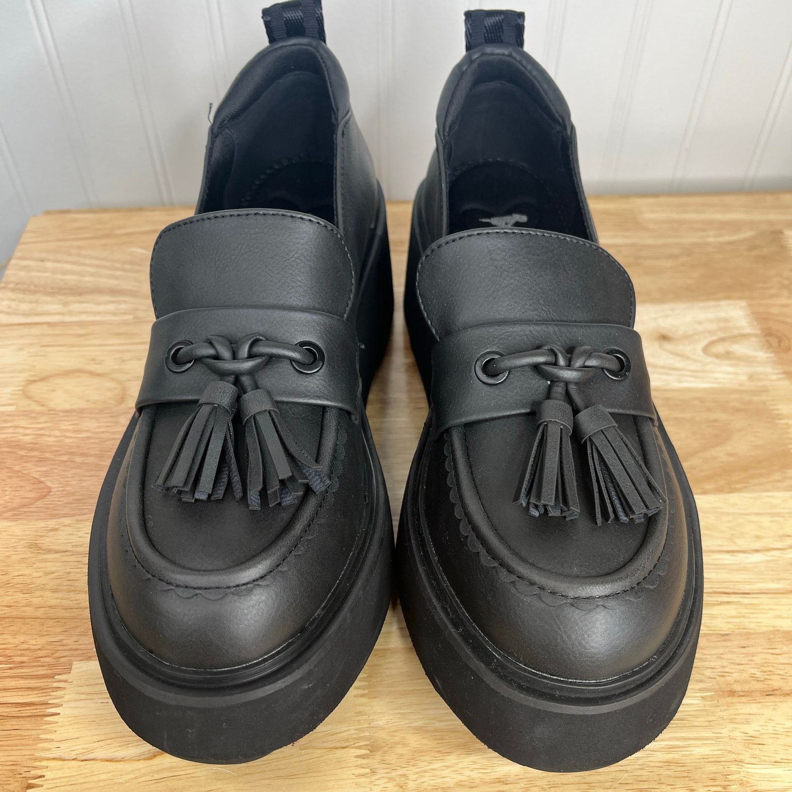 Other Rocket Dog Harper Platform Black Chunky Loafer Grunge Y2K Size US 9 / IT 39 - 12 Thumbnail