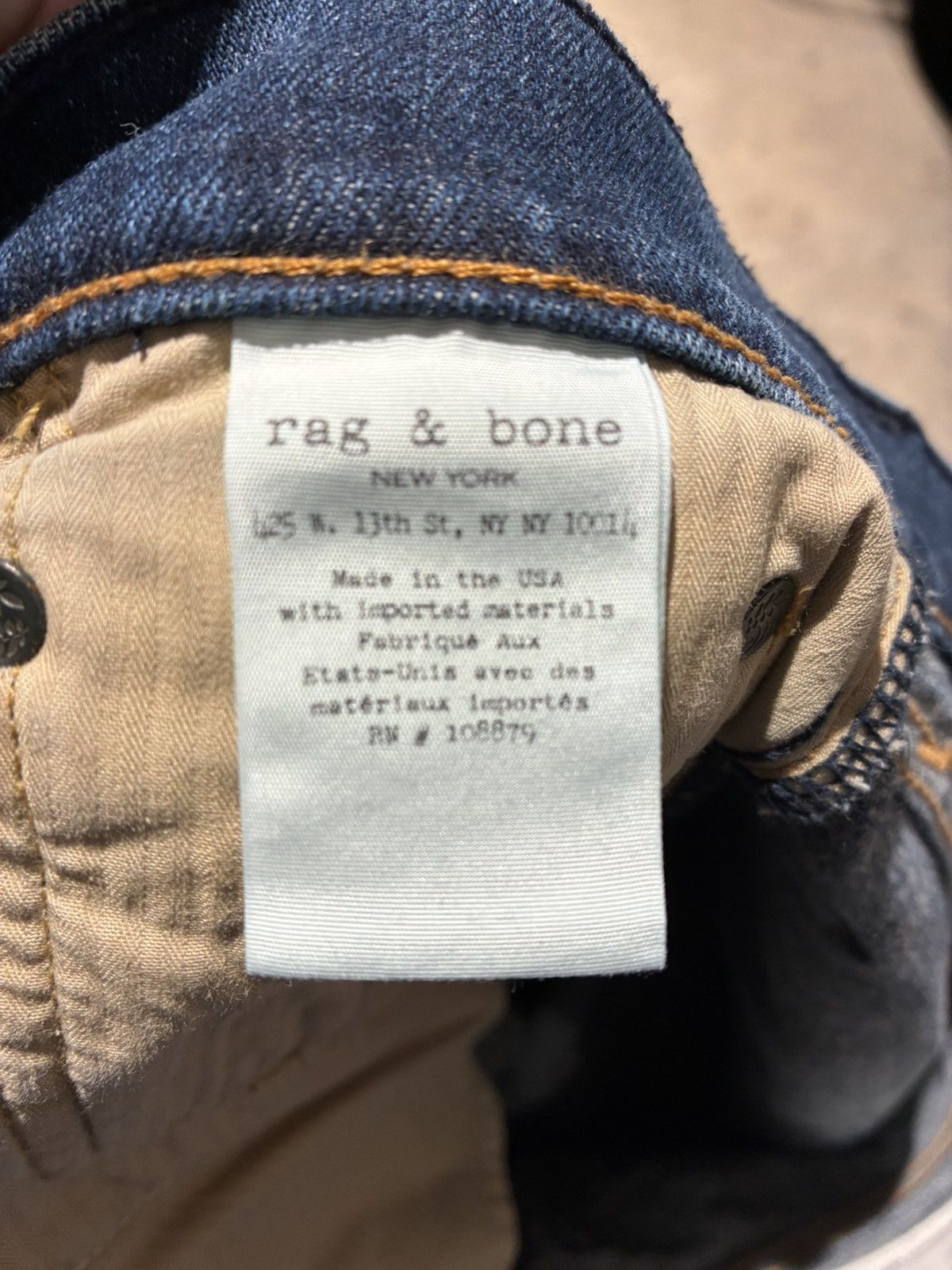 Rag & Bone Rag & Bone Denim Jeans Size US 30 / EU 46 - 6 Thumbnail