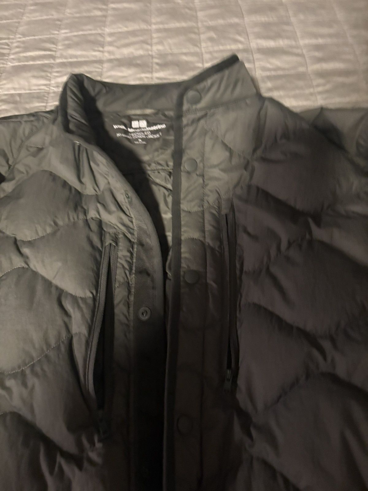 Uniqlo × White Mountaineering White Mountaineering x Uniqlo Mens XL Green Down Jacket Size US XL / EU 56 / 4 - 3 Thumbnail