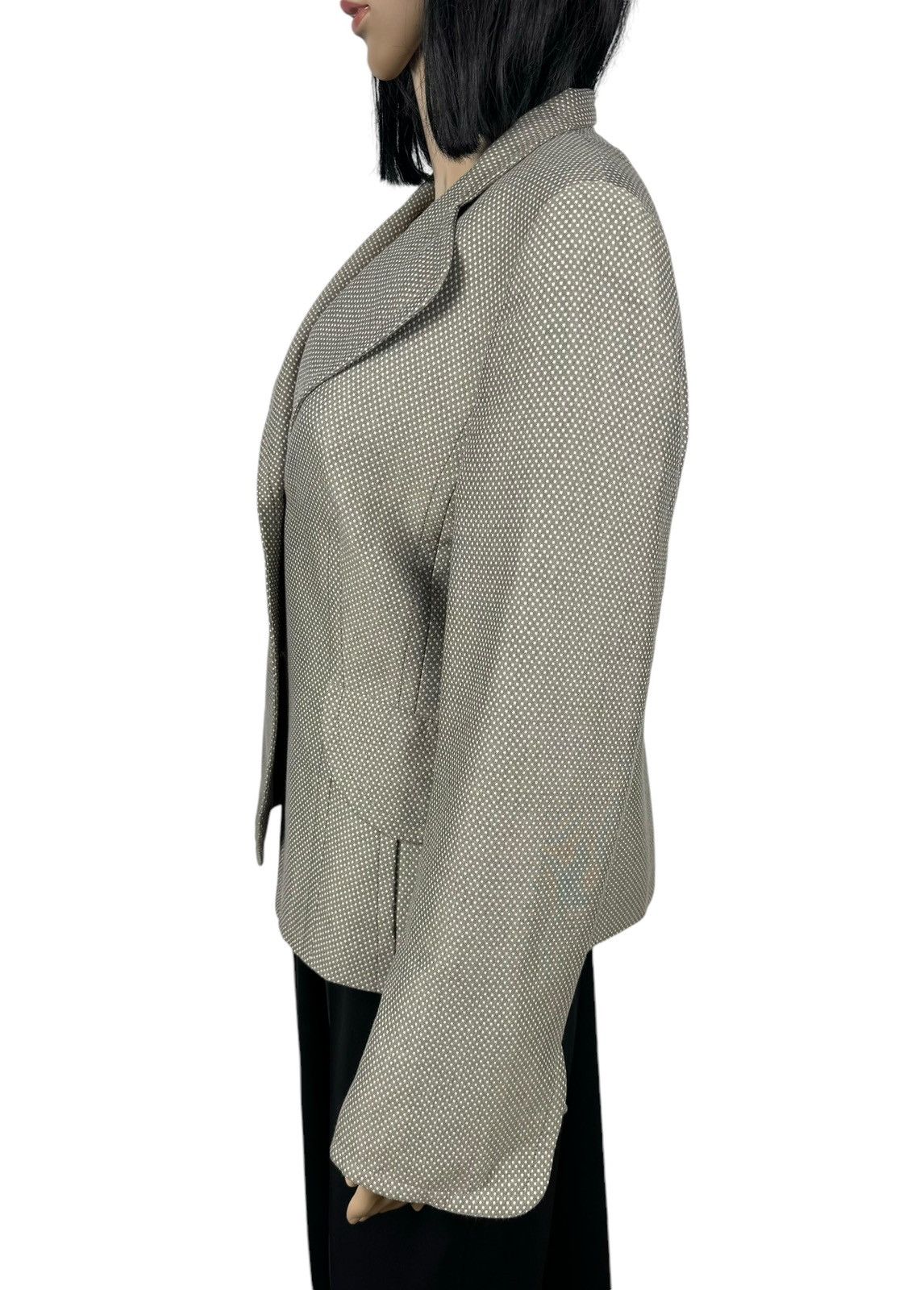 Akris Akris Punto Polka Dot Blazer Jacket size US12 Size XL / US 12-14 / IT 48-50 - 7 Thumbnail