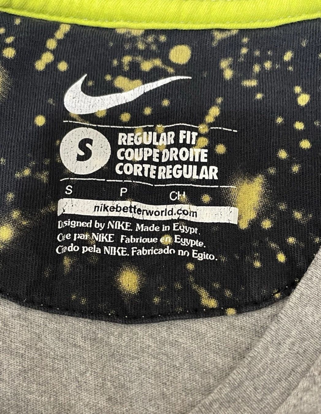 Nike Roger Federer Shirt Mens Size S Grey Lime Nike RF Premier Size US S / EU 44-46 / 1 - 2 Thumbnail