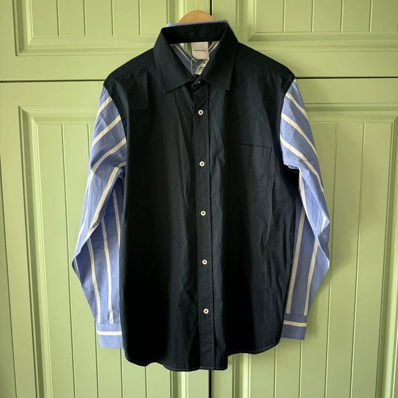 Vetements Vetements 2018 Spring/Summer Blue and White Striped Shirt, Size US XS / EU 42 / 0 - 2 Thumbnail