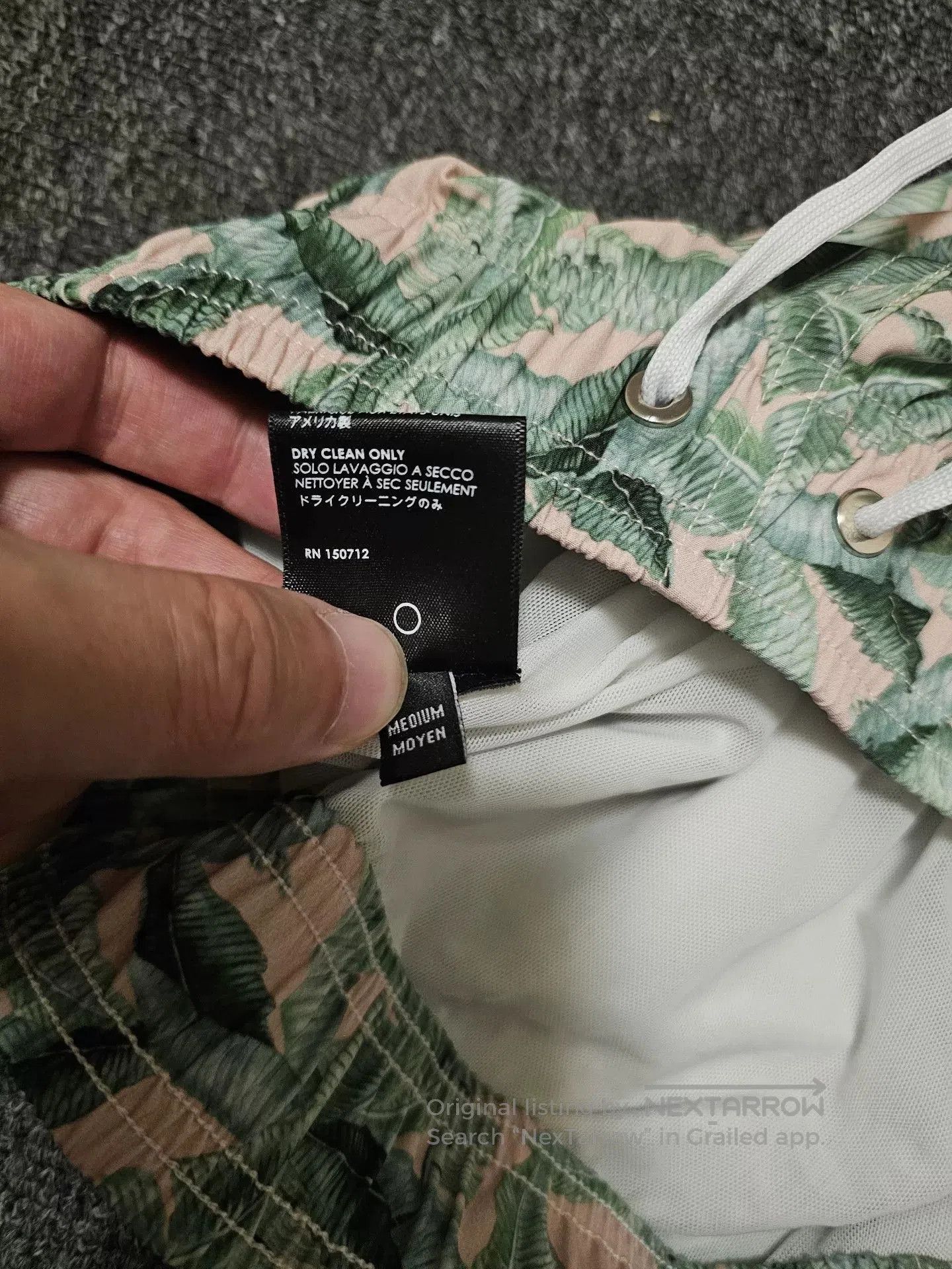 Amiri amiri patterned shorts with adjustable waist. Size US 39 - 2 Thumbnail