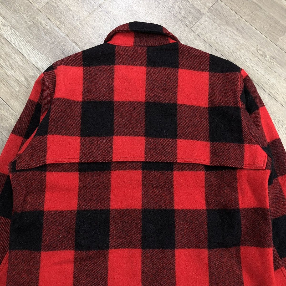 Woolrich Woolen Mills Vintage 60s Woolrich Buffalo Plaid Wool Mackinaw USA Outer Size US XL / EU 56 / 4 - 11 Thumbnail