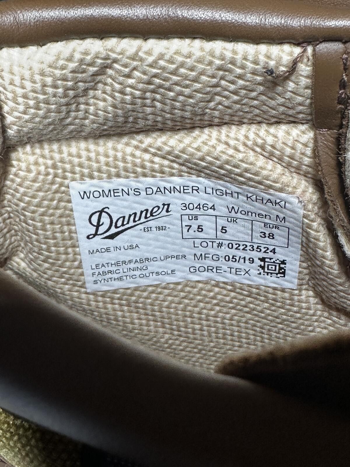 Danner Danner Brown and Olive Hiking Boots Made in USA Size ONE SIZE - 4 Thumbnail