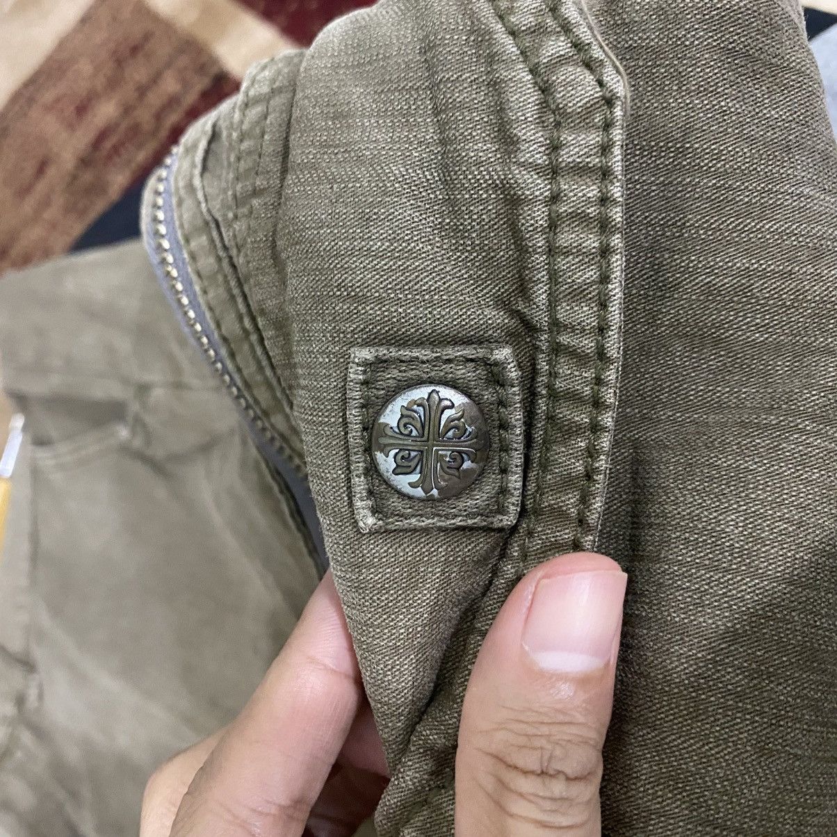 If Six Was Nine Bondage Style Surplus Multipocket Cargo Flared Pants Size US 32 / EU 48 - 13 Thumbnail