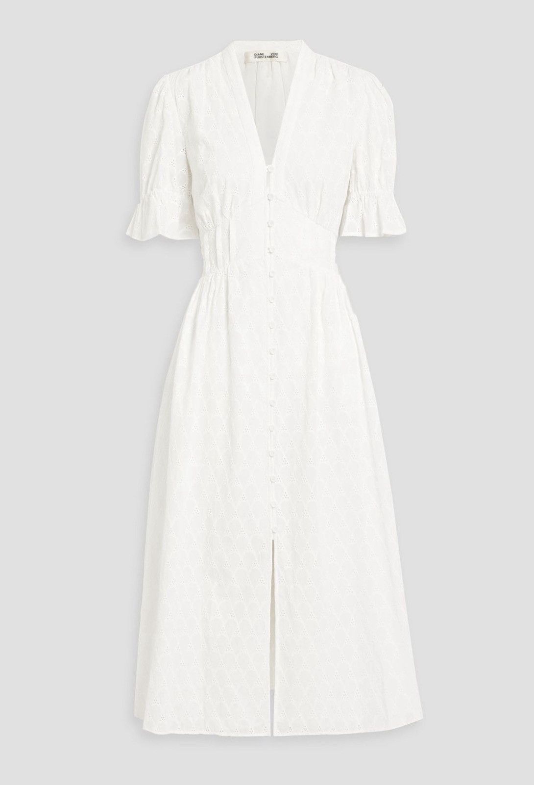 Diane von Furstenberg DIANE VON FURSTENBERG cotton midi dress Size M / US 6-8 / IT 42-44 - 5 Thumbnail