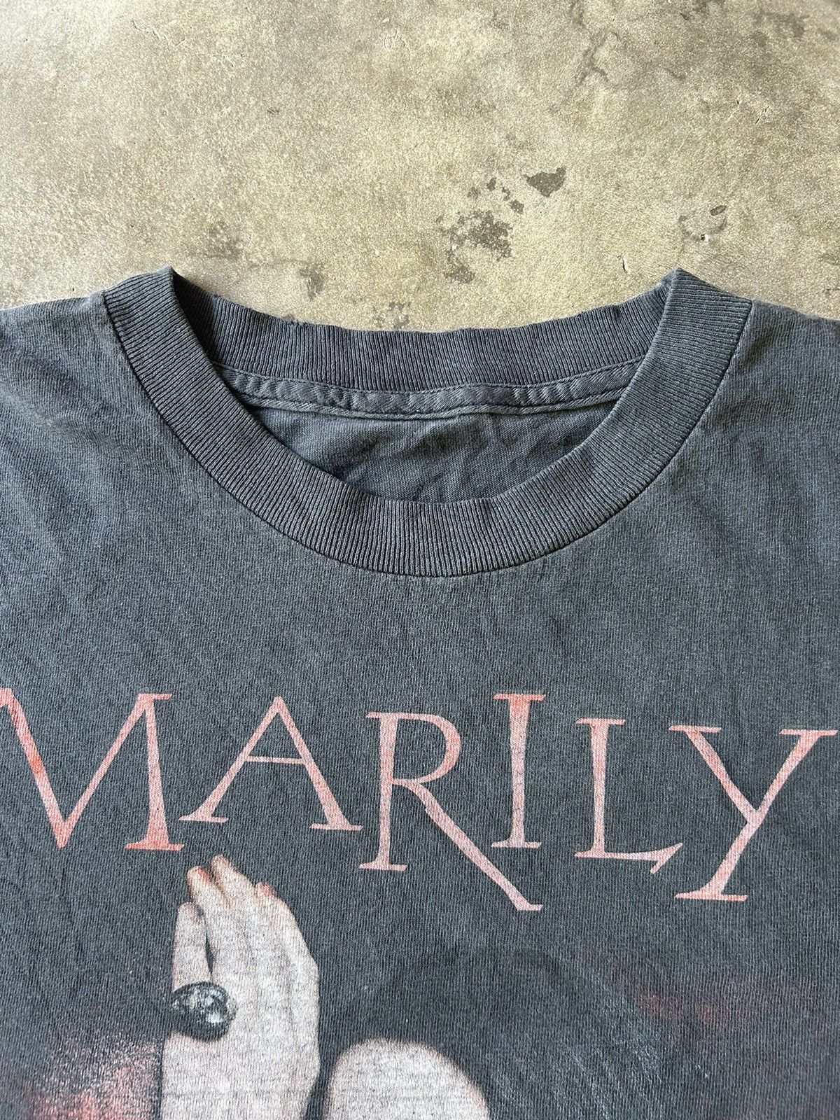Band Tees Vintage Y2K "Marilyn Manson" Band Tees 2000s Size US XL / EU 56 / 4 - 4 Thumbnail