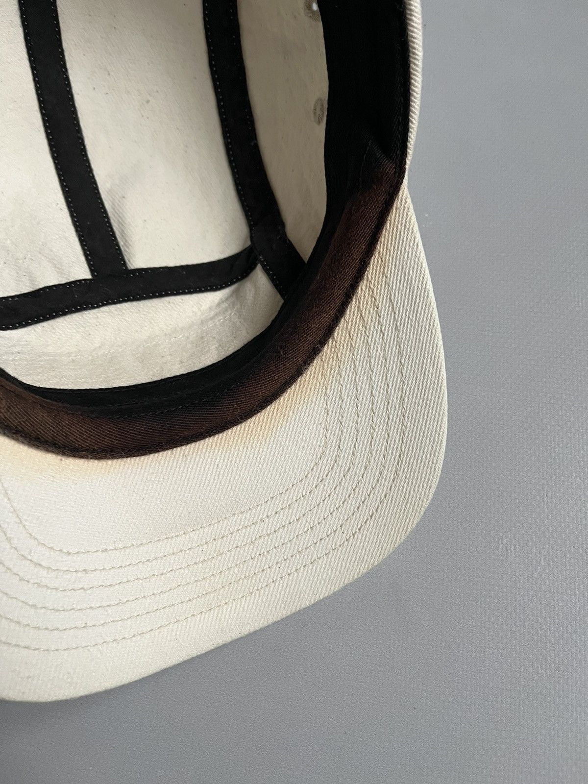 Supreme SUPREME White Canvas 5 Panel Cotton Cap Hat Size ONE SIZE - 14 Thumbnail