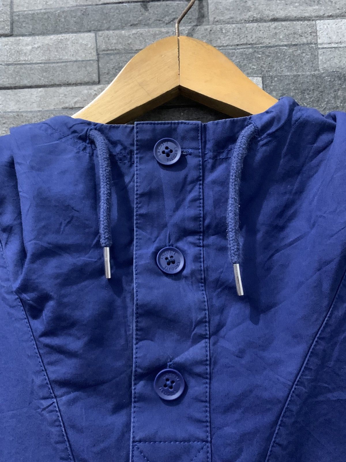 Lacoste Lacoste Big Pocket Half Button Jacket Size US XL / EU 56 / 4 - 3 Thumbnail
